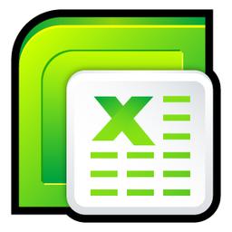 Microsoft Office 2007 Excel Icon 256x256 png